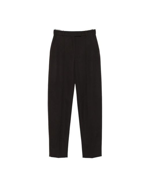 McQueen Black Wide Trousers