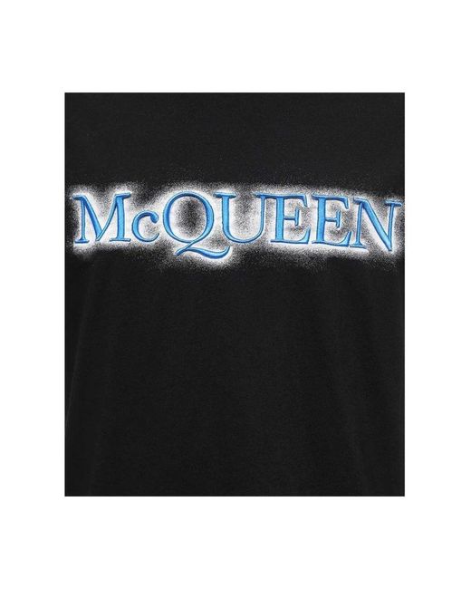 McQueen Black T-Shirts for men