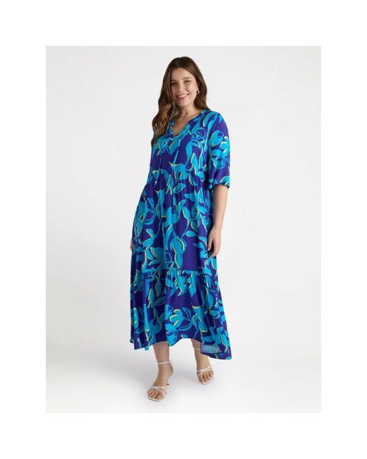 Maxi Dresses FIORELLA RUBINO en coloris Blue