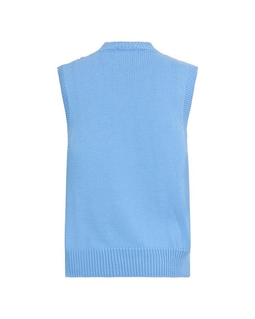Moorer Blue Round-Neck Knitwear