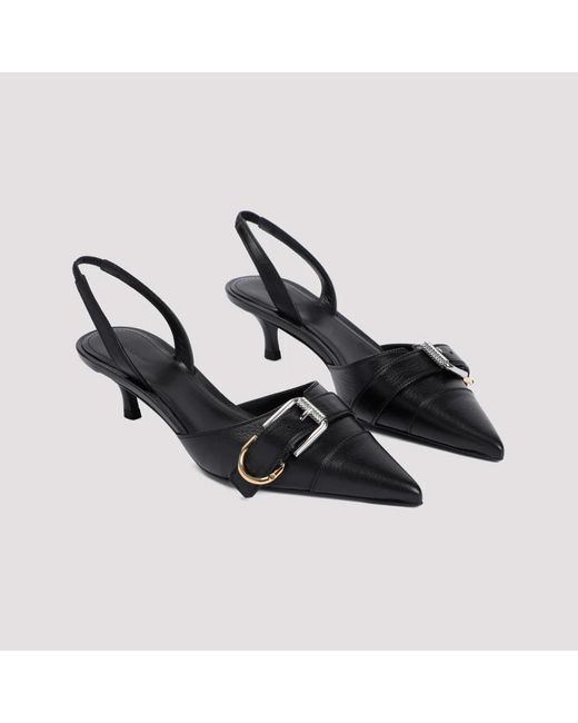 Givenchy Black Voyou slingback sandalen in schwarz