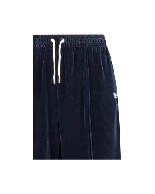 Céline Blue Wide Trousers