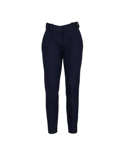 Circolo 1901 Blue Slim-Fit Trousers