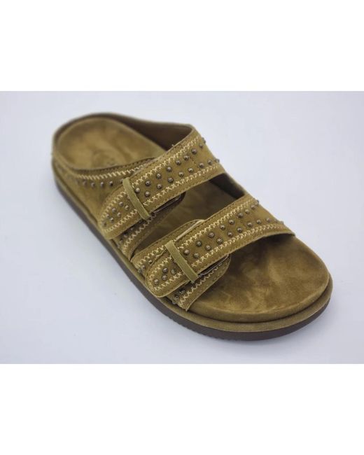 Sliders Ash en coloris Brown