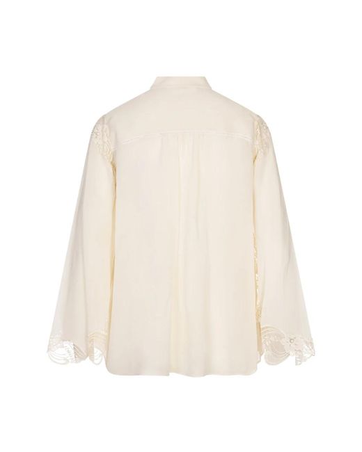 Chloé Blouses in het Natural