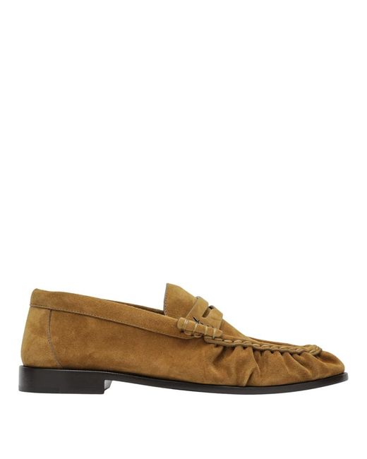 Saint Laurent Brown Le Loafer Moccasins