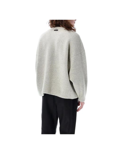 Fear Of God Gray Round-Neck Knitwear for men