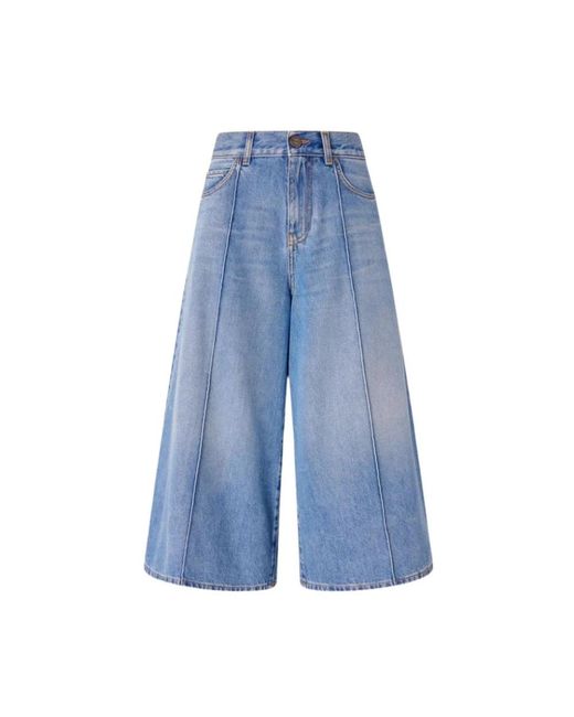 Pinko Blue Denim Shorts