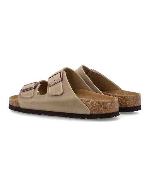 Birkenstock Brown Sliders