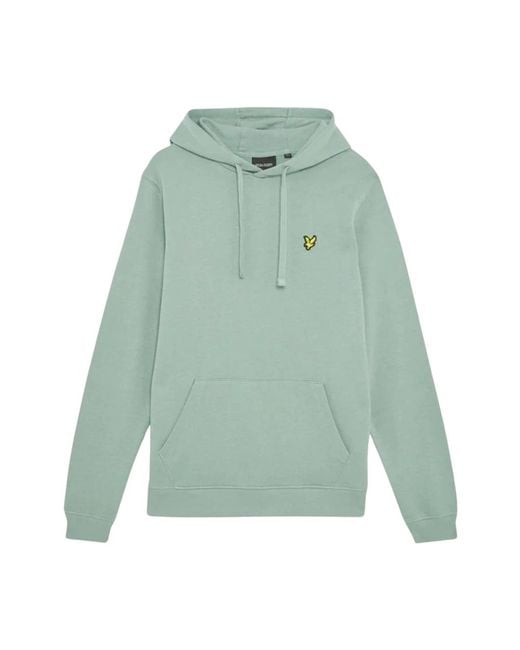 Lyle & Scott Green Hoodies for men