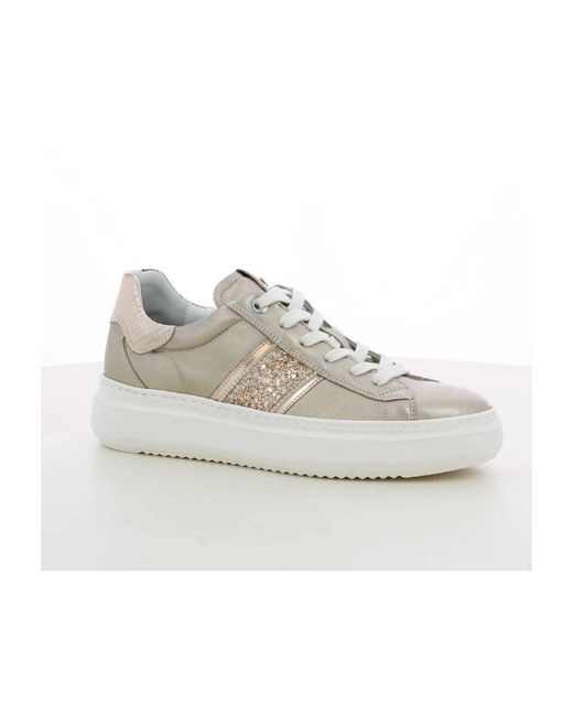 Nero Giardini Gray Platina Damenschuhe Eleganter Stil