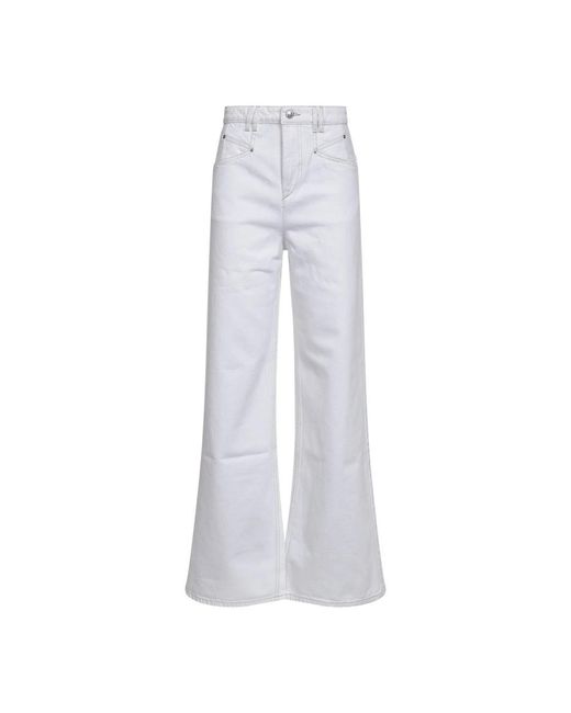Isabel Marant White Flare Jeans