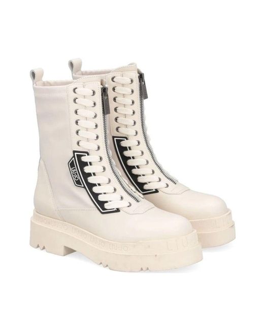 Liu Jo Natural Stilvolle Schnürschuhe