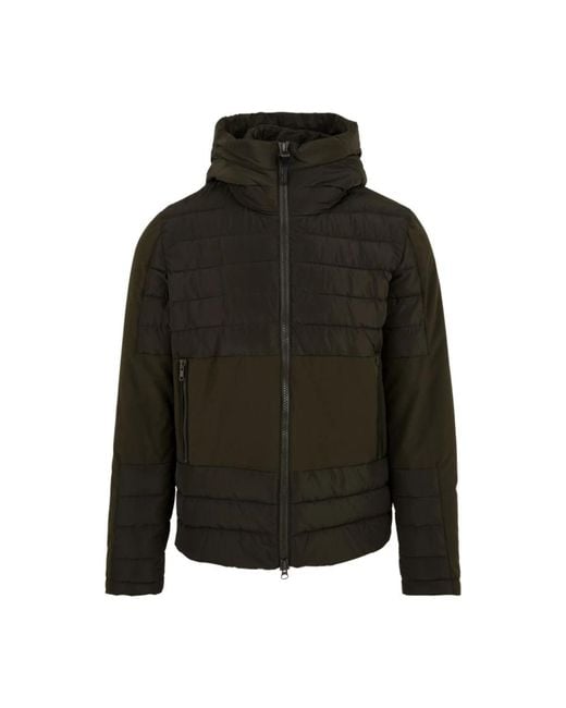 Bomboogie Black Down Jackets for men