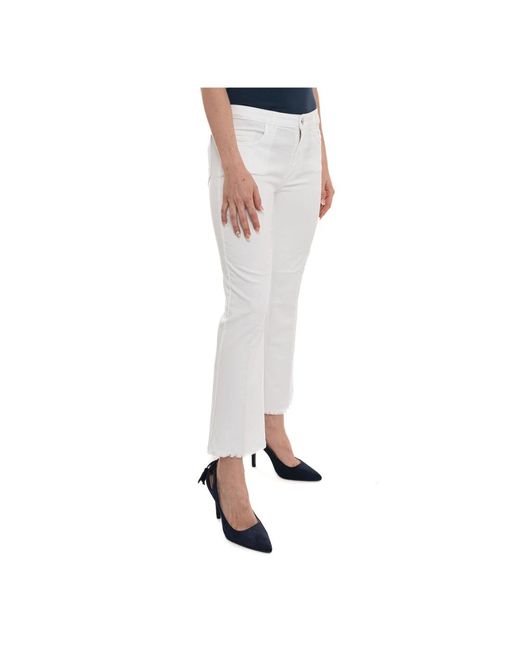 Fay Blue Cropped Jeans