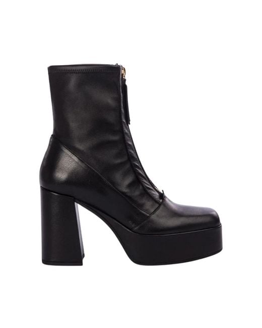 Loriblu Black Heeled Boots