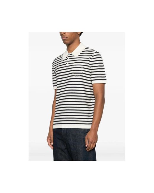 A.P.C. Tops ,Veelkleurig ,Katoen Polo Eliot in het Black voor heren