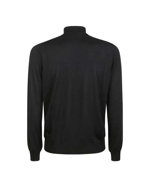 Turtlenecks hindustrie de hombre de color Black