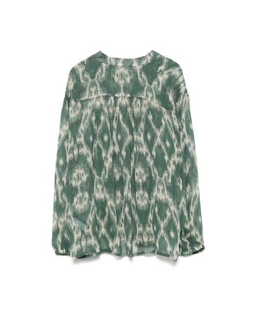 Ba&sh Green Blouses