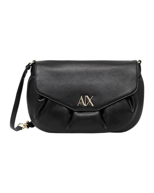 ARMANI EXCHANGE Black Cross Body Bags