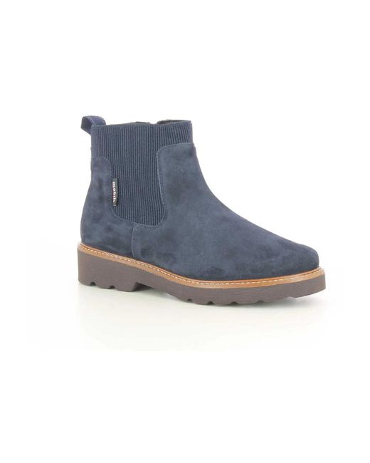 Mobils Blue Blaue schuhe oana