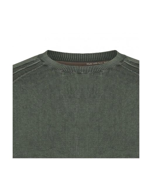 Rrd Green Round-Neck Knitwear for men