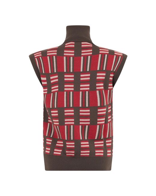 Moorer Red Turtlenecks