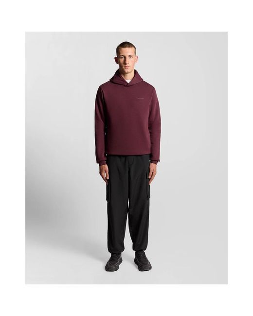 Lyle & Scott Purple Hoodies for men