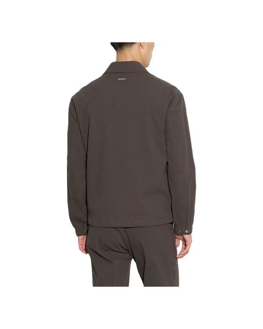 Paolo Pecora Gray Light Jackets for men
