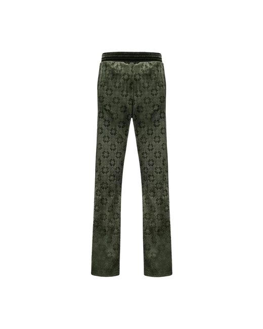 Givenchy Monogram 72 Velours Joggingbroek in het Green voor heren