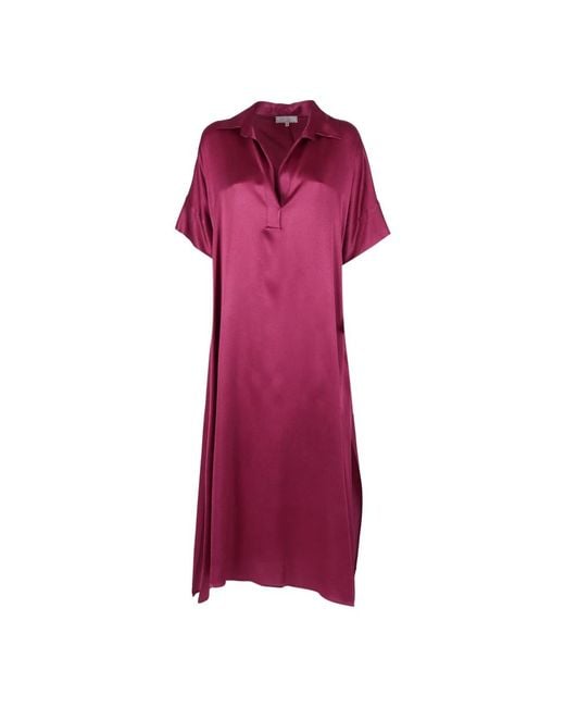 Antonelli Purple Midi Dresses