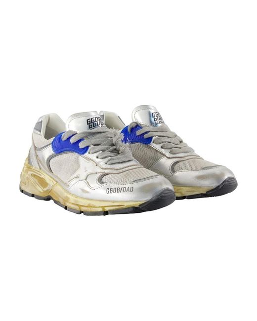 Golden Goose Deluxe Brand Blue Sneakers