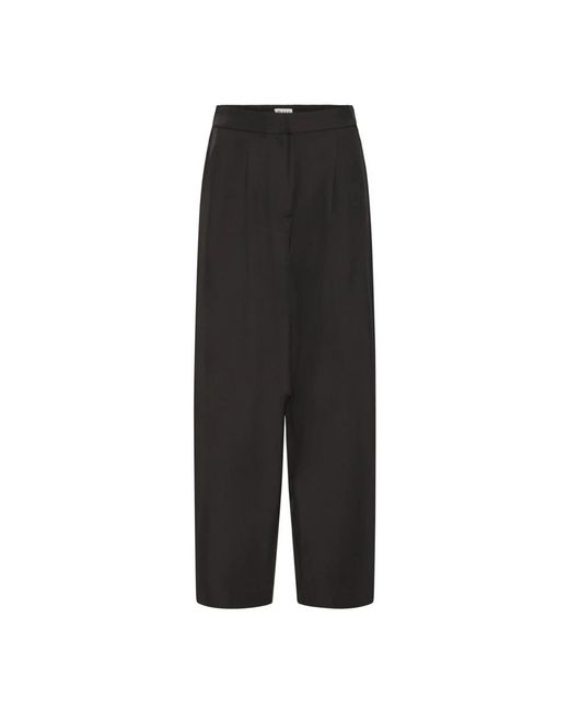 Ichi Wijde Broek in het Black