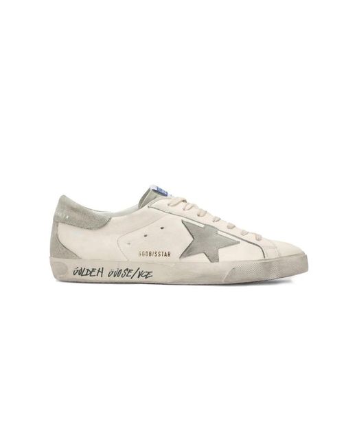 Golden Goose Deluxe Brand White Sneakers for men