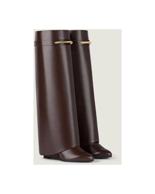 Givenchy Brown Shark Boots