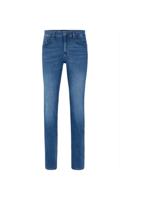 Slim-fit jeans di Boss in Blue da Uomo