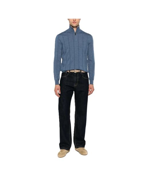 Turtlenecks Canali de hombre de color Blue