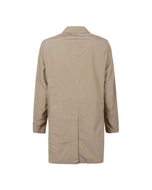 Single-Breasted Coats Aspesi de hombre de color Natural