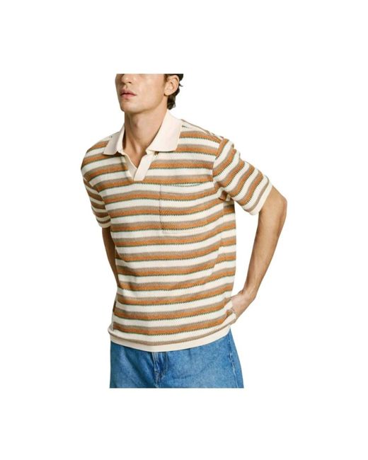 Pepe Jeans Natural Polo Shirts for men