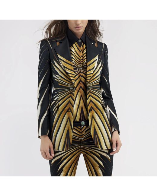 Roberto Cavalli Green Blazers