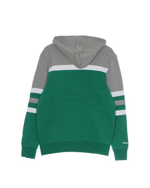Mitchell & Ness Green Hoodies for men