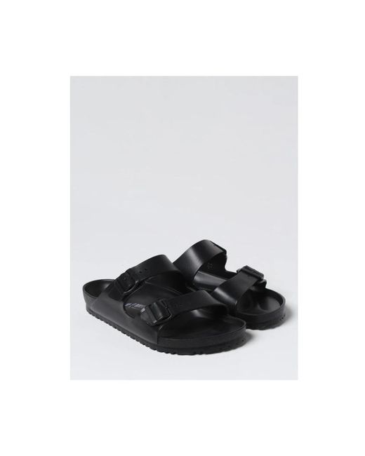 Birkenstock Black Sliders for men