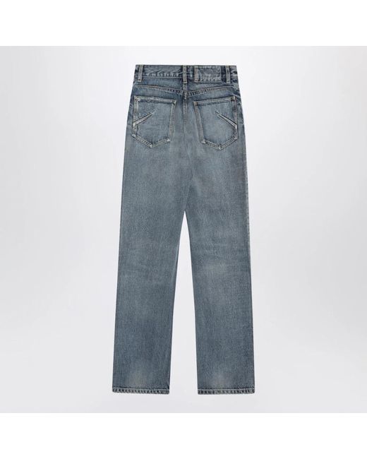 Alaïa Blue Straight Fit Jeans
