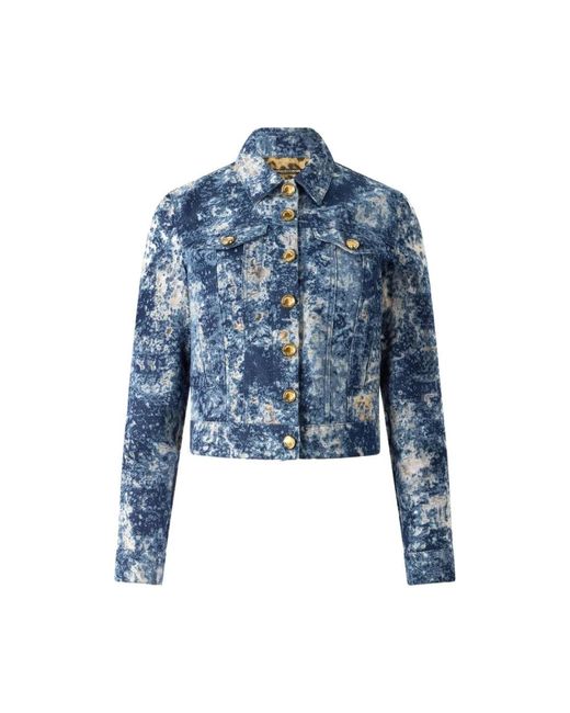 Roberto Cavalli Blue Denim Jackets
