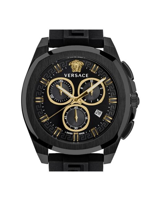 Watches Versace pour homme en coloris Black