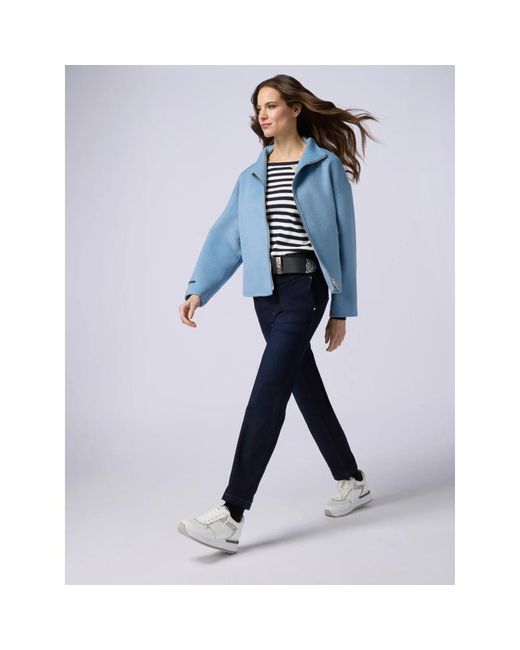 Oltre Blue Rinse Denim Chino Jeans