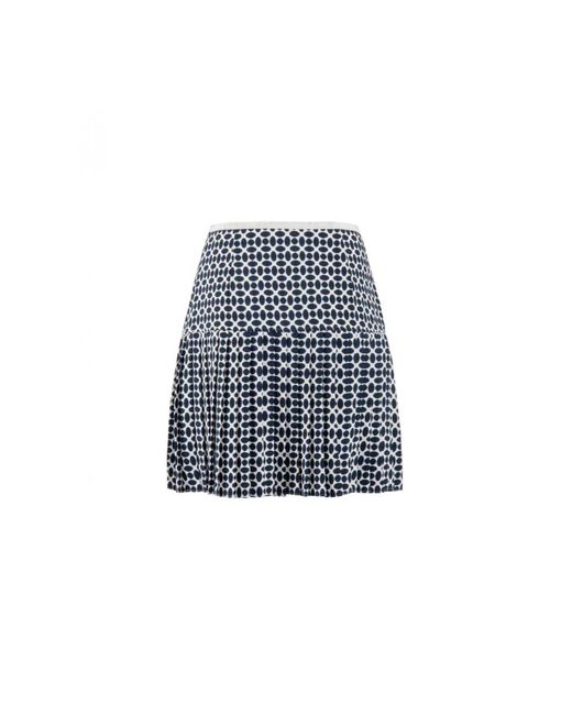Nenette Blue Short Skirts