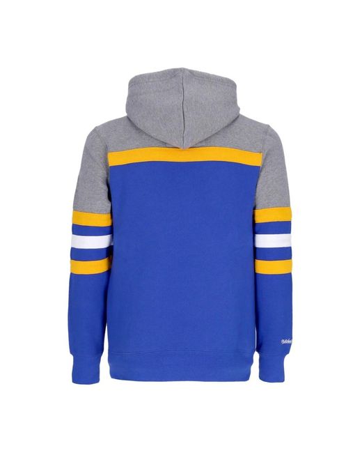 Mitchell & Ness Hoodies & Sweatvesten ,Veelkleurig ,Katoen Los Angeles Rams Nfl Hoodie in het Blue voor heren