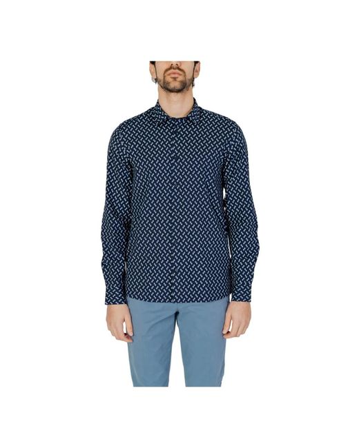 Casual camicie di Antony Morato in Blue da Uomo