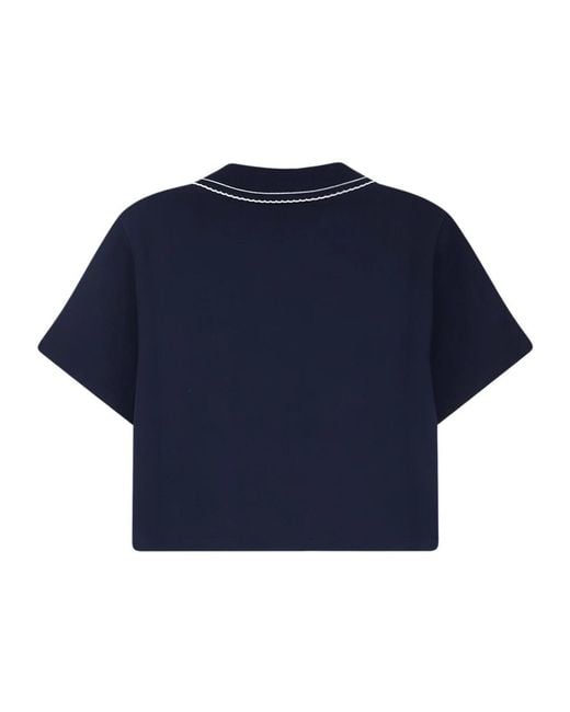 Miu Miu Blue Sweatshirts